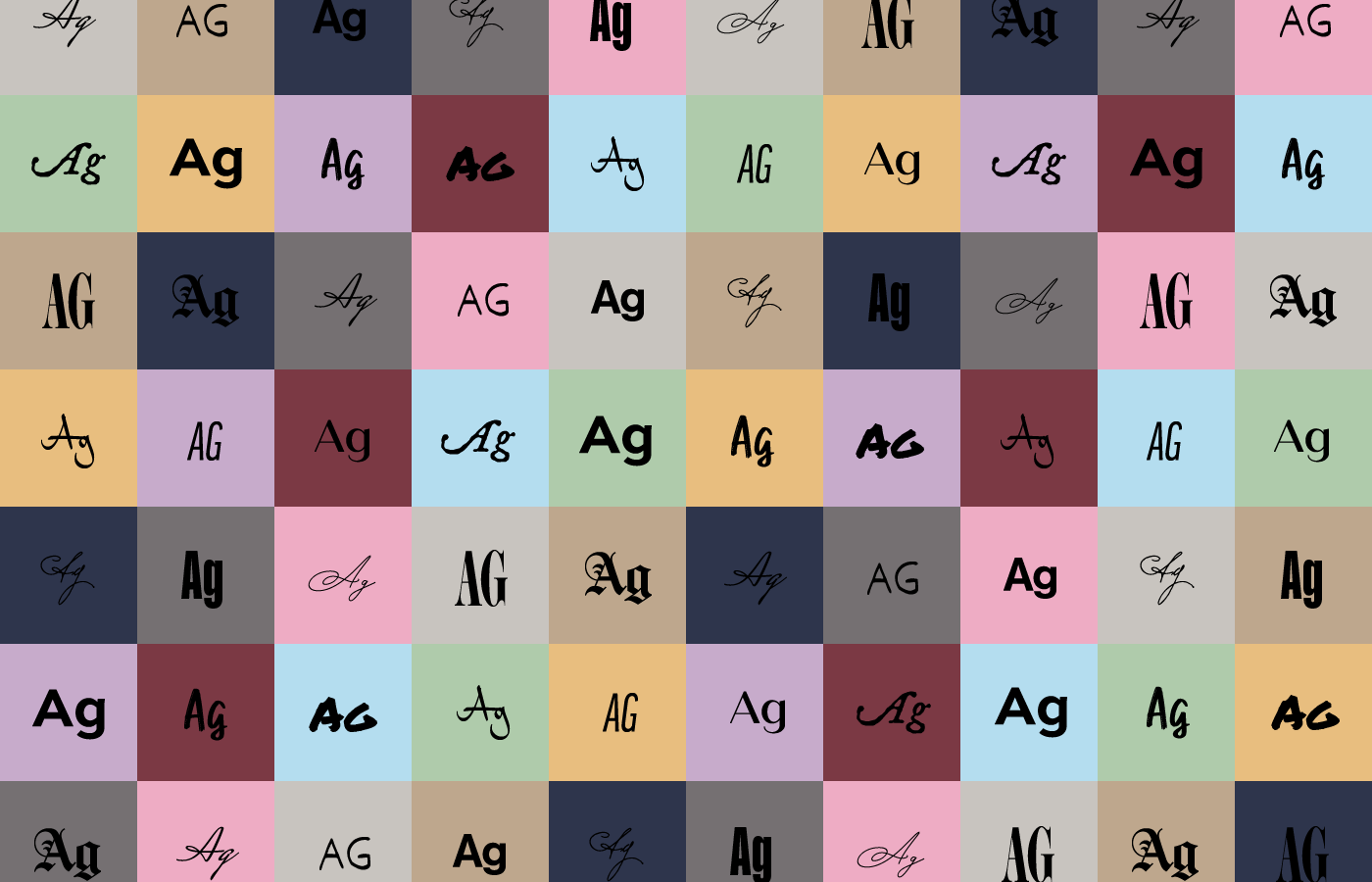 Taylor Swift Fonts Through The Eras